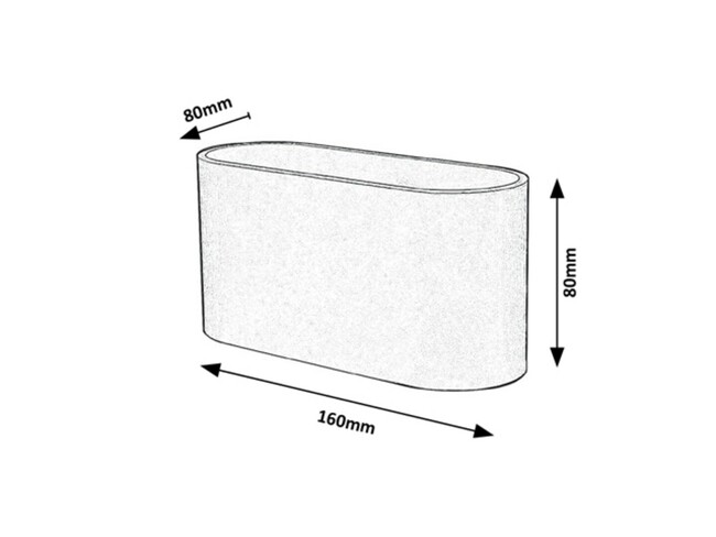 Svietidlo KAUNAS - G9/10W, IP20 - 7025