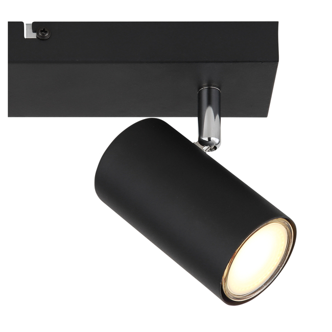 Bodové svietidlo ROBBY - GU10, IP20, čierna matná - 57911-2B