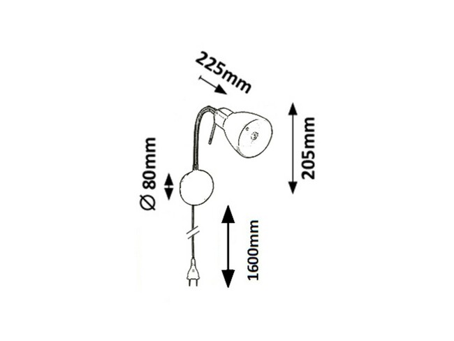 Svietidlo SOMA - E14/40W, IP20 - 6300