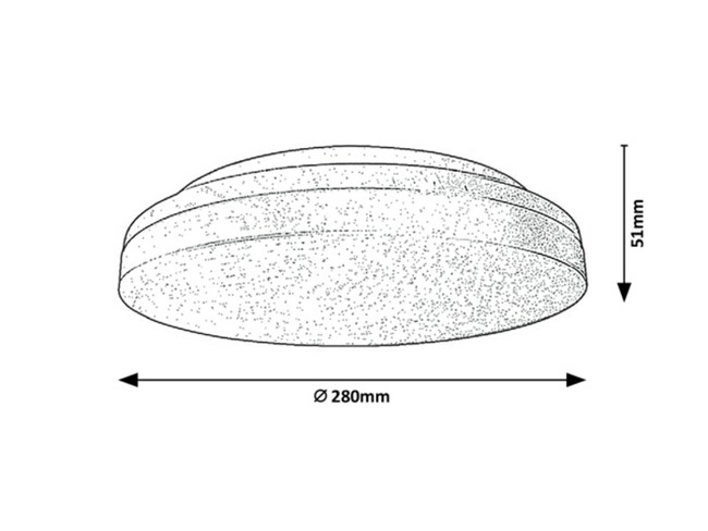 Svietidlo ZENON - LED/24W, IP54 - 2698