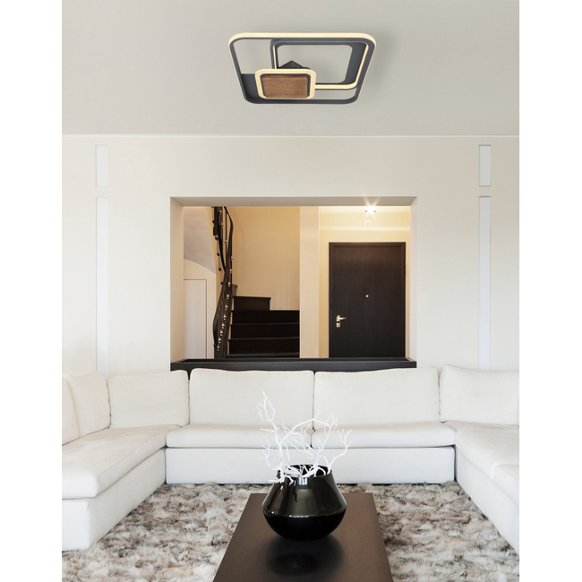 Stropné svietidlo NIRRA - 48W, 3840/1800lm, IP20 - 67257-48