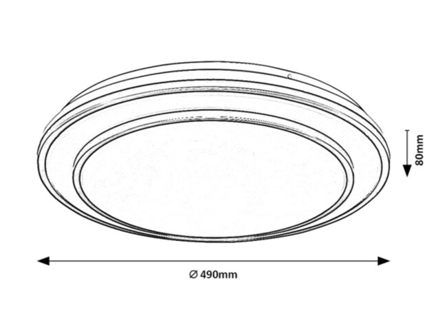 Svietidlo LUPITA - LED/40W, IP20 - 2130