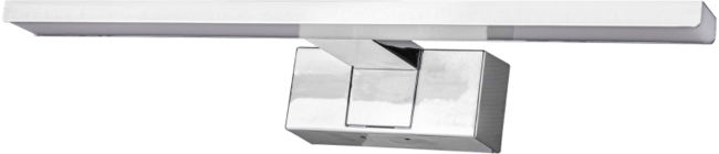 Kúpelňové LED svietidlo, 3 spôsoby montáže, 230V, 50Hz, 8W, 4000K, 560lm, IP44