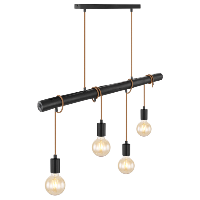 Závesné svietidlo LEO - 60W,E27,IP20 -15459-4H