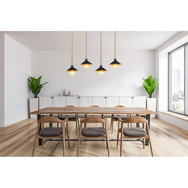 Závesné svietidlo DIANA - 60W,E27,IP20 - 15690-4H