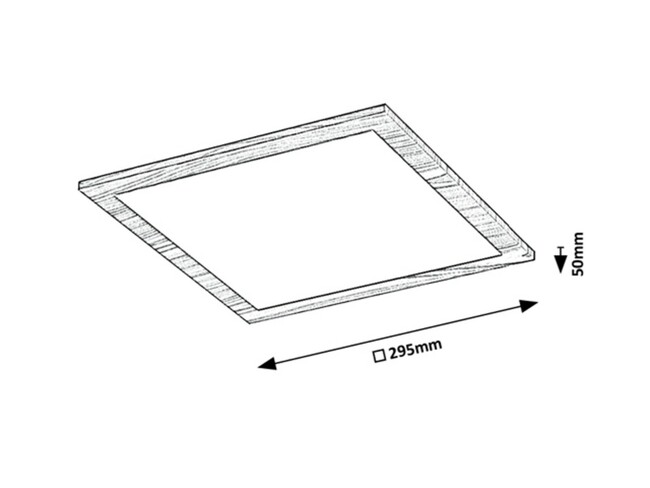 Svietidlo ALMOND - LED/12W, IP20 - 6907