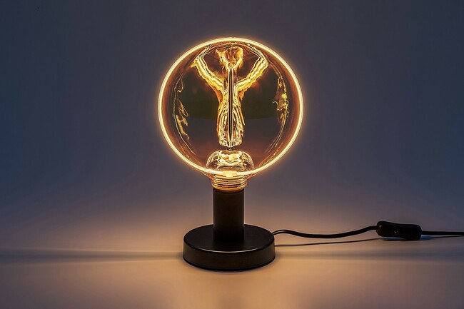 Žiarovka FILAMENT-LED - 4W, 320lm, IP20, jantár - 79076