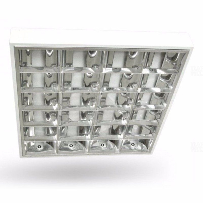 Svietidlo mriežkové 4x60cm(4x9W) LED, nástenné