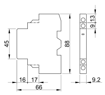 Vypínacia spúšť k TGV2,230V, 70-110%