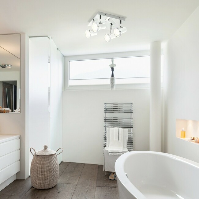 Svietidlo STEVE - LED/18W, GU10/4x max. 15W, IP44 - 5500