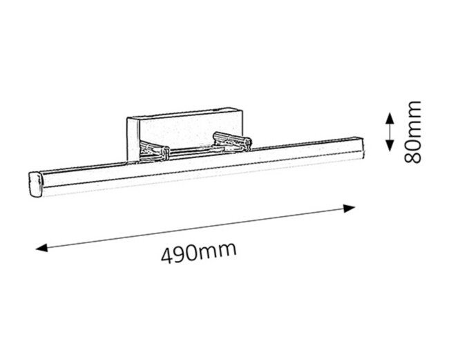 Svietidlo SILAS - LED/12W, IP44 - 5719