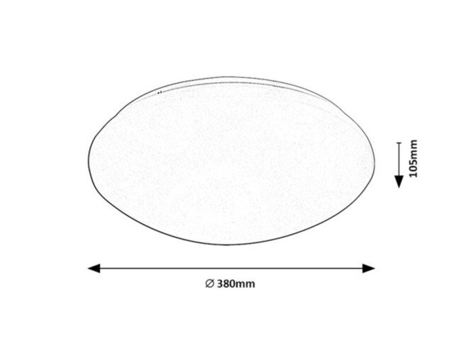 Svietidlo LUCAS - 24W, 1750lm, IP44