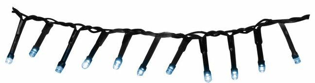 Reťaz Vianoce Errai, 560 LED studená biela,8 funkcií, 230V,50 Hz,IP44,exteriér