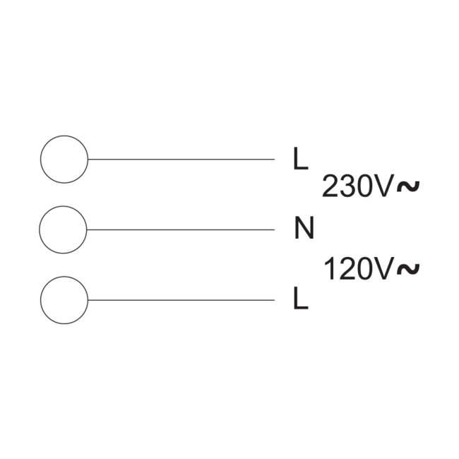 Zvonček káblový ORBISON 230V