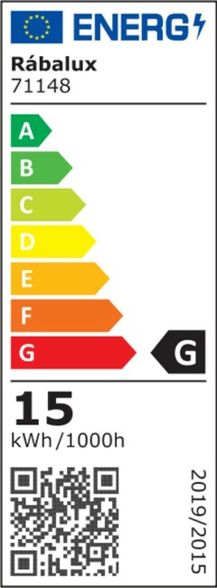 Nástenné svietidlo NABIL - LED/15W, 4000K, IP20 - 71148
