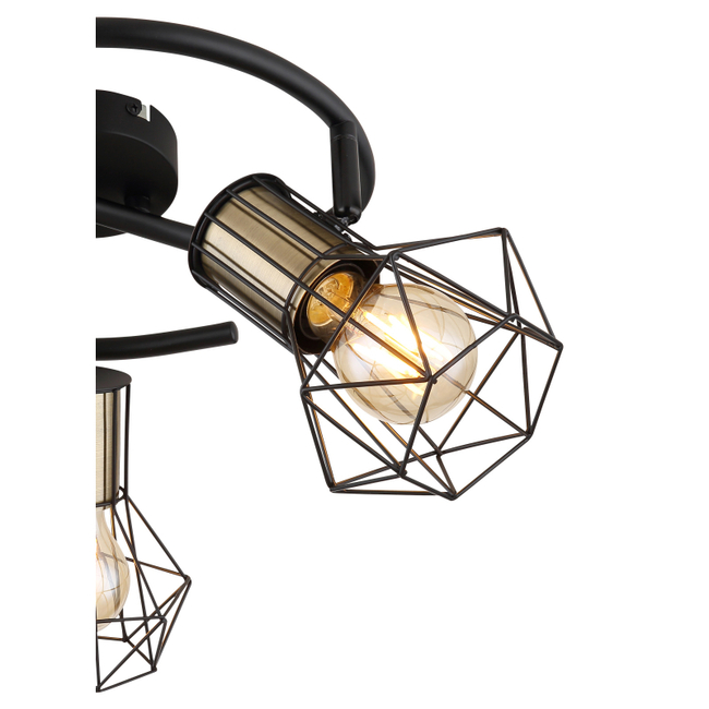 Stropné svietidlo PRISKA -40W,E27,IP20 - 54017-3M