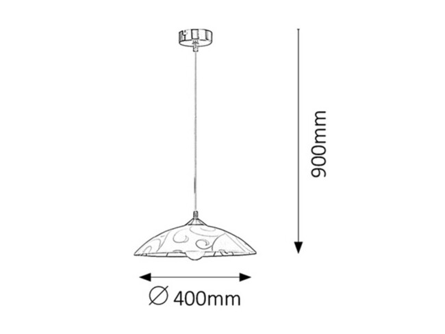 Svietidlo HARMONY LUX - E27/60W, IP20 - 3856