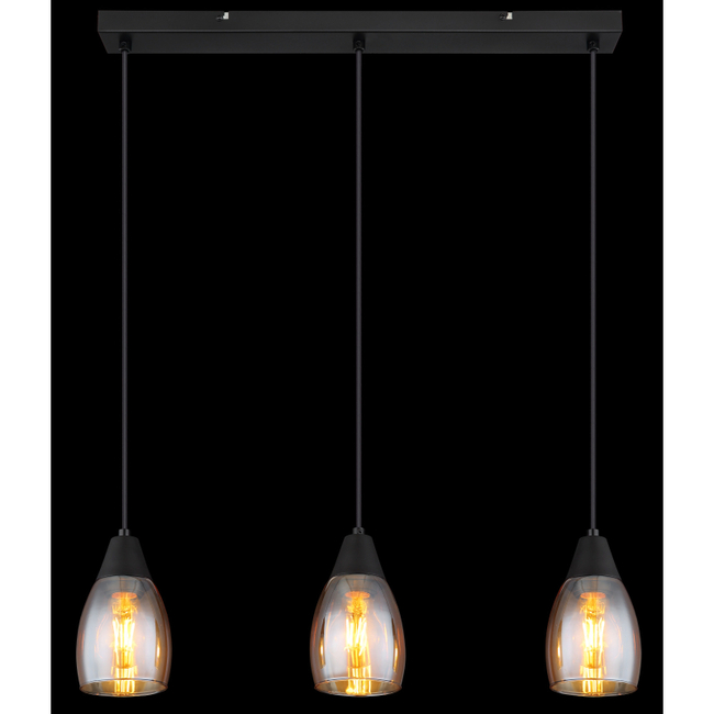 Závesné svietidlo REID - 15W, E27, IP20 - 15705-3H