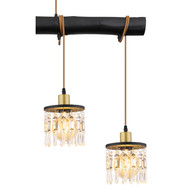 Závesné svietidlo COMMA - 40W,E27,IP20 - 15533-4H