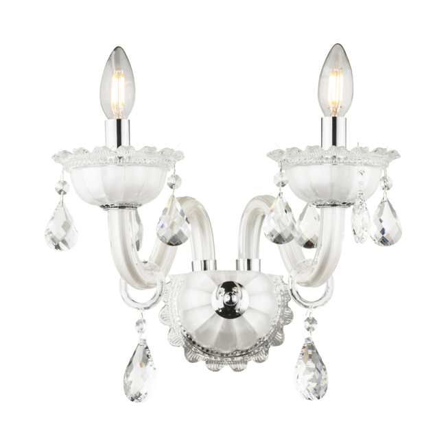 Nástenné svietidlo TEEJAY - E14, IP20 - 64118-2W