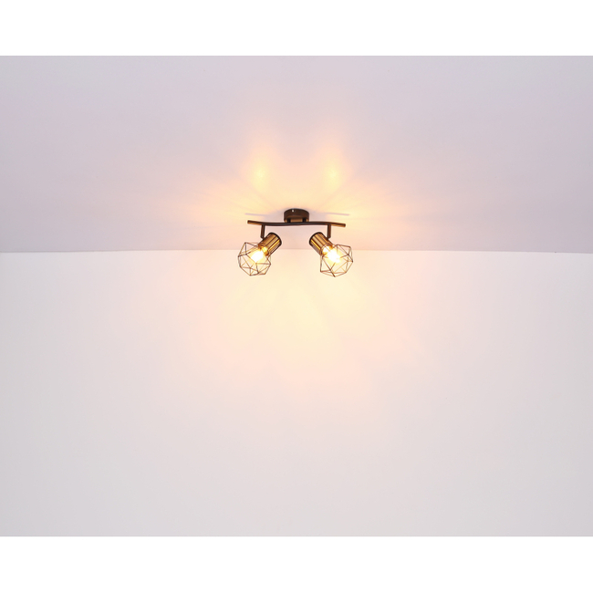 Stropné svietidlo PRISKA -40W,E27,IP20 - 54017-3M