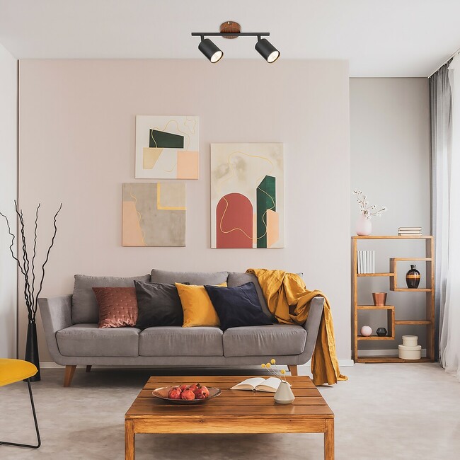 Svietidlo EDMUND - GU10/2x max. 25W, IP20 - 5296