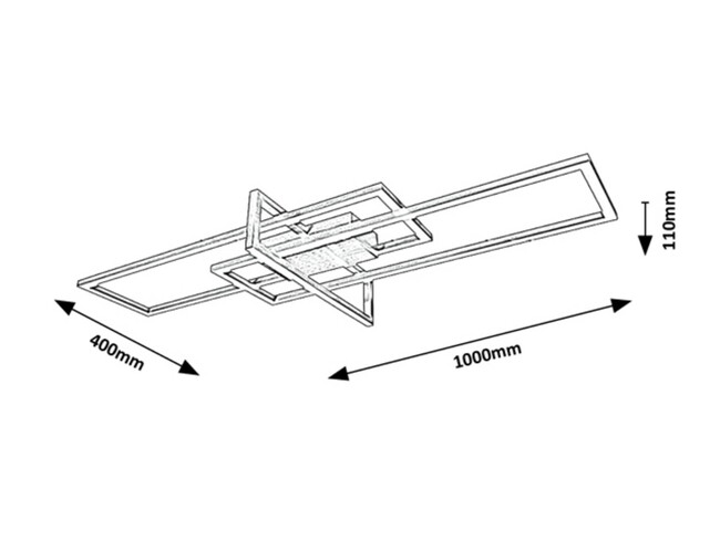 Svietidlo THABITA - LED/35W, IP20 - 6867