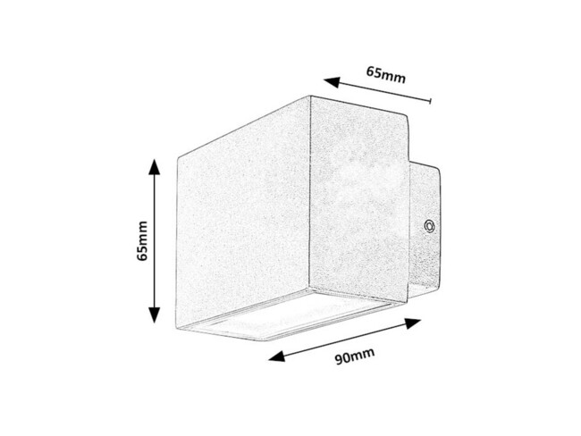 Svietidlo MATARO - 7W, 580lm, IP54 - 77074