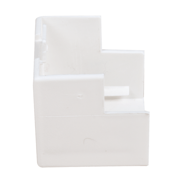 PVC žľabový roh vonkajší (100x60)