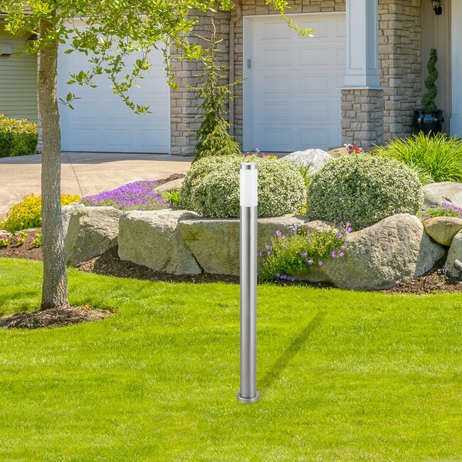 Svietidlo INOX TORCH - E27/25W, IP44 - 8265