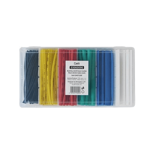 Zmršťovacia trubka - sada 100ks - farebná