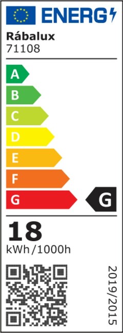 Svietidlo VENDEL - 18W, 1350lm, IP20 - 71108