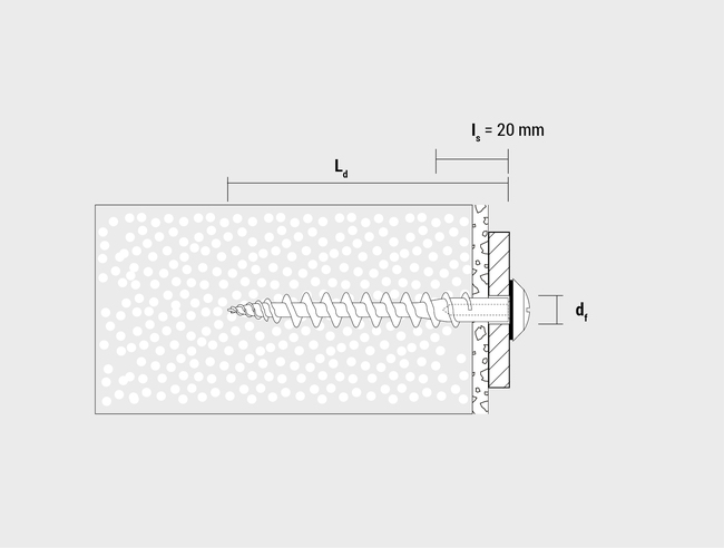 Hmoždinka do izolačných materiálov