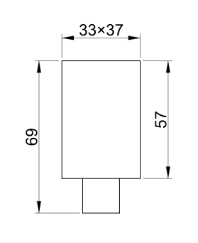 Priemyselné výkonové relé 10A, 230V AC / 2xCO