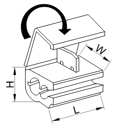 Izolované Cu rozbočovače zárezové, modré 1,5-2,5mm2