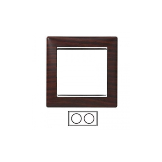 VALENA - rámik 2P, wenge (dark wood)