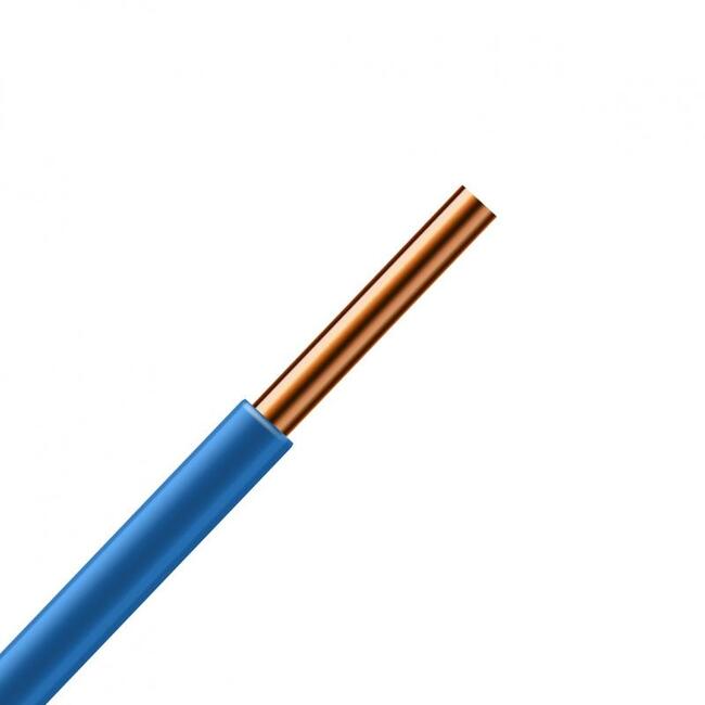 Vodič CY/ H07V-U 1x4 - modrý