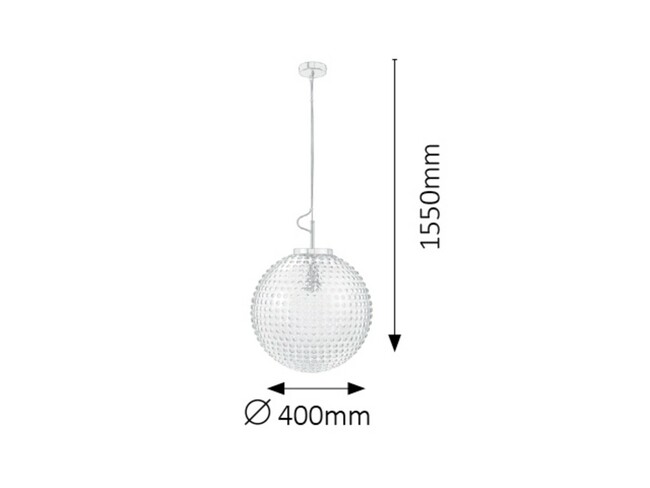 Svietidlo VICTORIA - E27/ 60W, IP20 - 2562