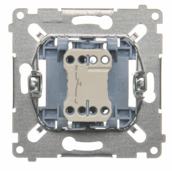 SIMON54/55 - vypínač/tlačítko č.:1/0, prístroj