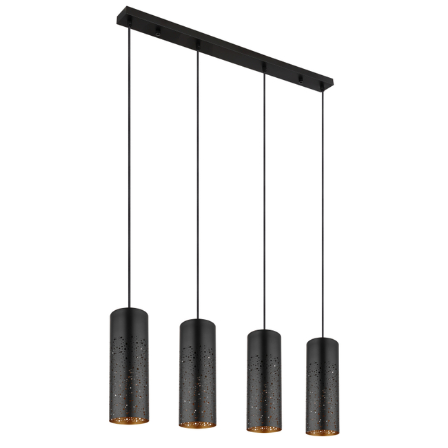 Závesné svietidlo CROCKY - 40W, E27, IP20 - 21005-4H