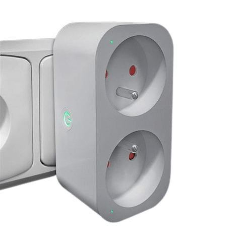 Smart dvojzásuvka WIFI s meraním spotreby