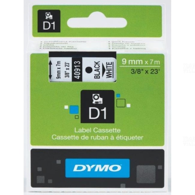 DYMO - D1 páska 9mm/7m č/b