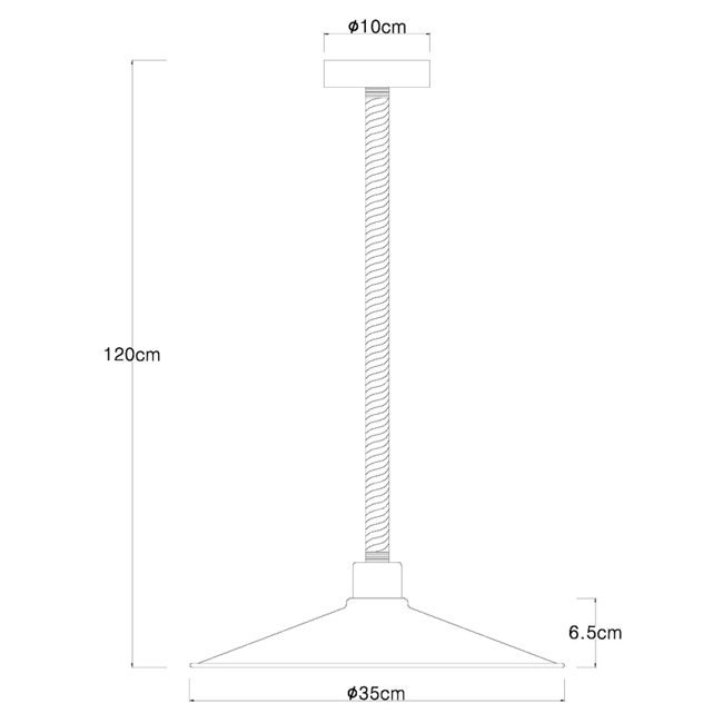 Závesné svietidlo DIANA - 60W,E27,IP20 - 15690H1