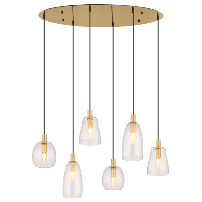 Závesné svietidlo GARRI - 40W, E14, IP20 - 15789-6HM