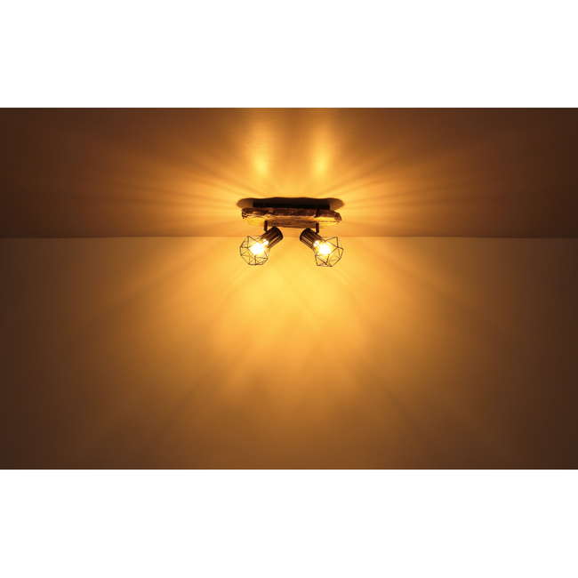 Nástenné svietidlo PRISKA - 60W,E27,IP20 - 54017W-2