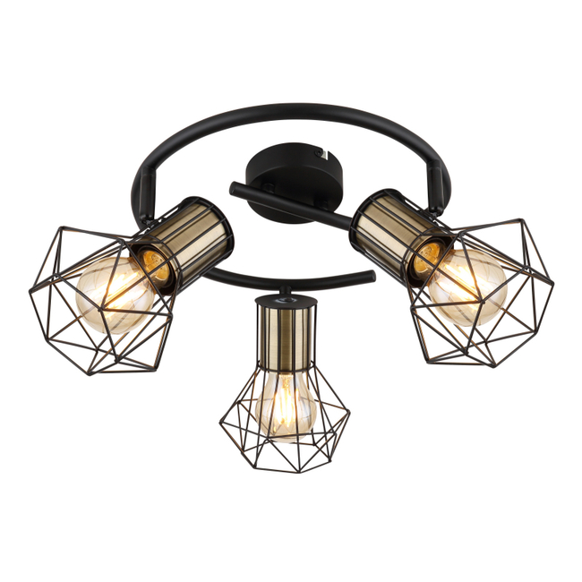 Stropné svietidlo PRISKA -40W,E27,IP20 - 54017-3M