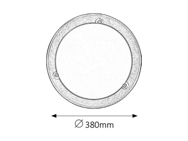 Svietidlo UFO - E27/2x max. 60W, IP20 - 5233