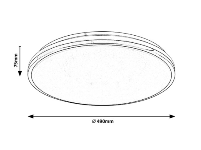 Svietidlo LINDEN - LED/50W, IP20 - 3478