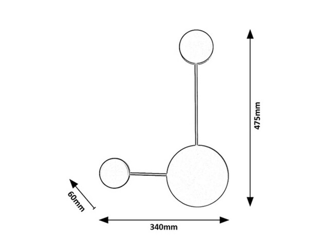 Svietidlo AMADEO - LED/7W (500lm, 4000K), IP20 - 6258