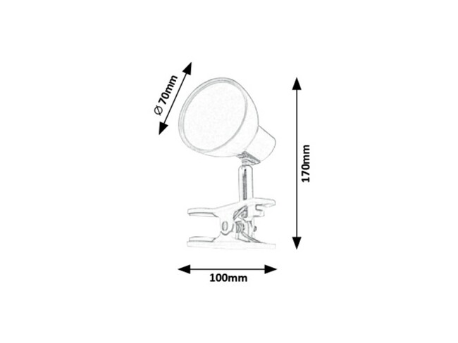 Svietidlo NOAH - LED/5W, IP20 - 1482